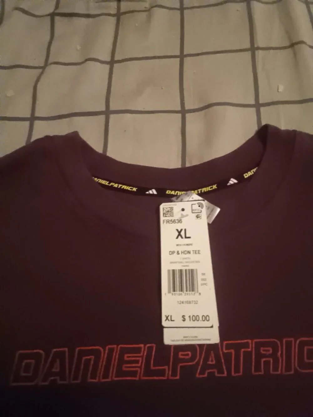Adidas Daniel Patrick t shirt original price $100